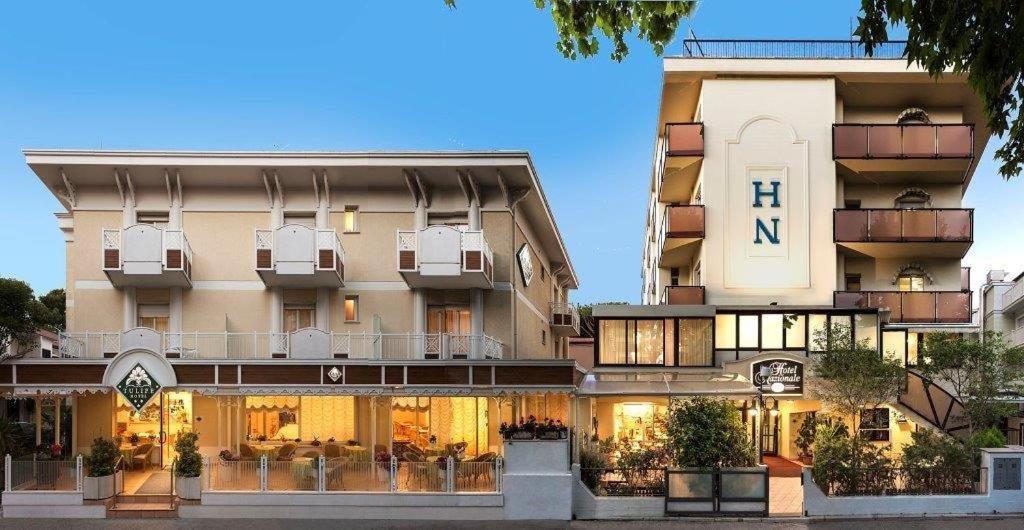 Hotel Tulipe Nazionale Riccione Bagian luar foto
